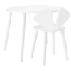 Nofred Mouse Schultisch Und Stuhl Im Set, Tisch 58 Cm, Stuhl 40 Cm, Wei
