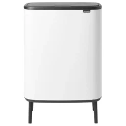 Brabantia Bo Touch Bin Hi, 2 X 30 L, Weiß