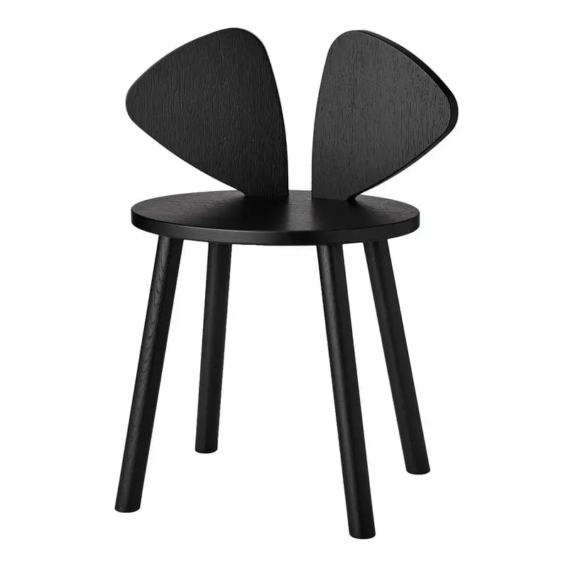 Nofred Mouse Kinderstuhl, Schwarz
