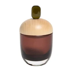 Katriina Nuutinen Kasten Lyyli, Mittel, Auberginefarben - Olive