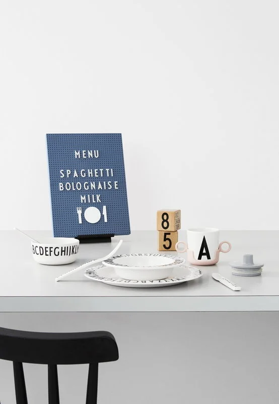 Design Letters Trinkdeckel Für Kinderbecher, Grau – Bild 6