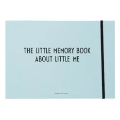 Design Letters The Little Memory Book About Little Me, Turquoise