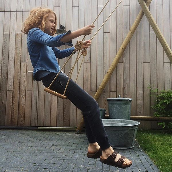 Schaukel Lillagunga Grand, Eiche – Weiß – Bild 2