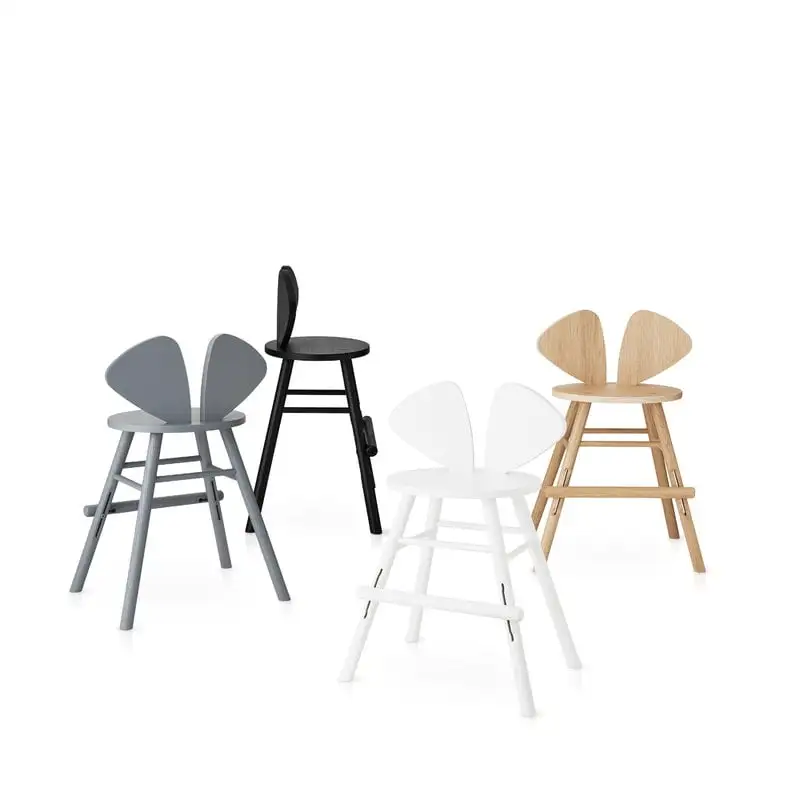 Nofred Mouse Kinderstuhl, Weiß – Bild 3