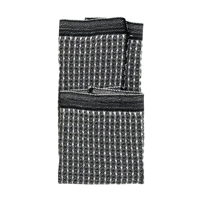 Lapuan Kankurit Spültuch Maija, Schwarz – Weiß