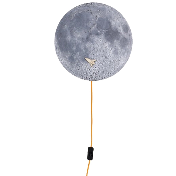 Kotonadesign Moon Wandleuchte/Noteboard