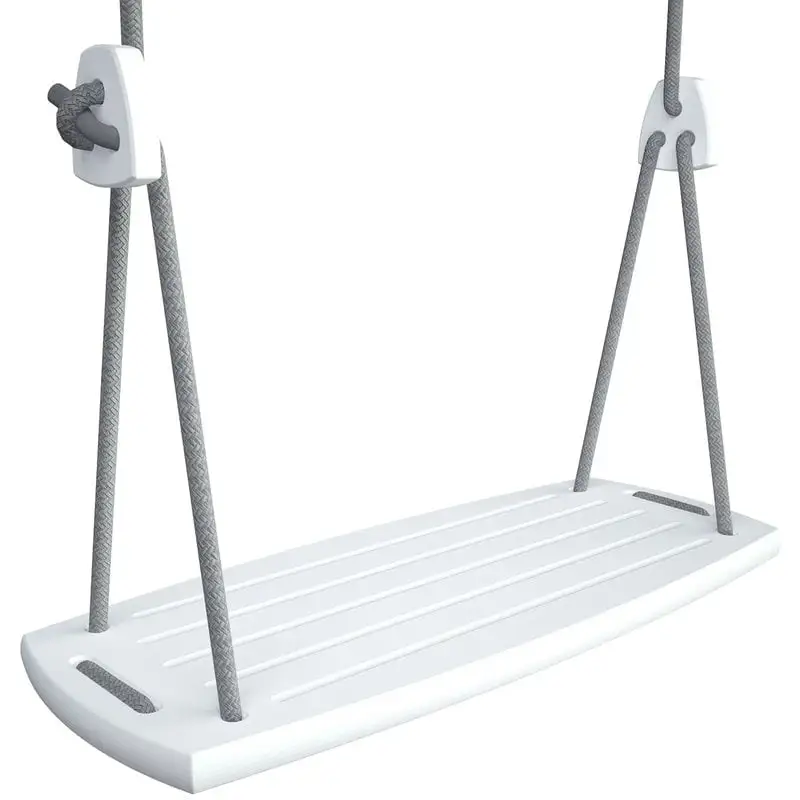 Schaukel Lillagunga Grand, Weiß – Graues Seil