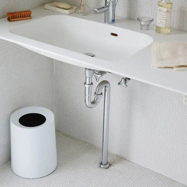 Ideaco Mülleimer Tubelor Homme, Weiß – Bild 2