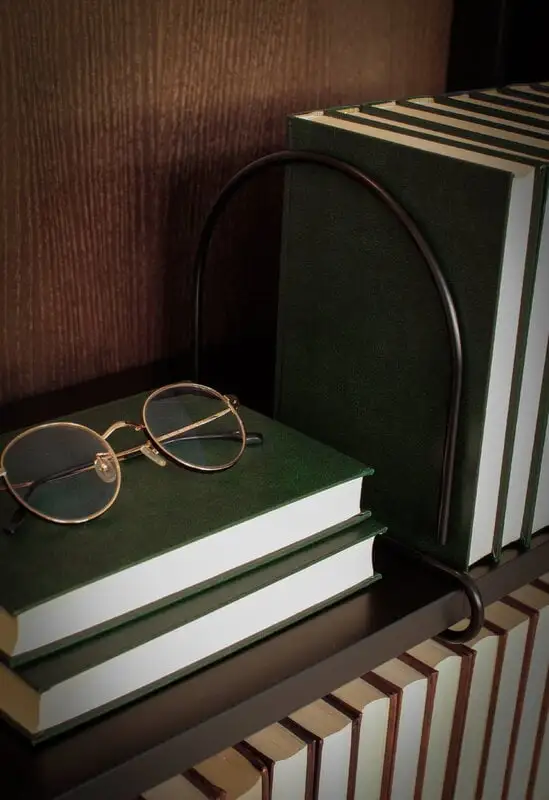 Lundia Wire Buchstütze, Rund, Schwarz – Bild 3