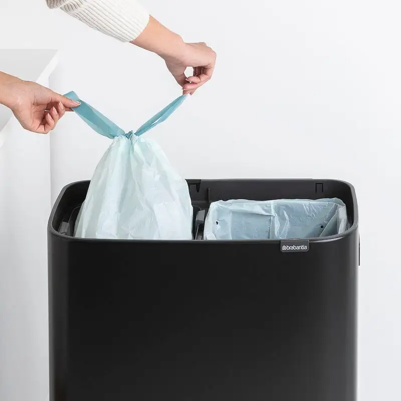Brabantia Bo Touch Bin Hi, 2 X 30 L, Schwarz – Bild 5