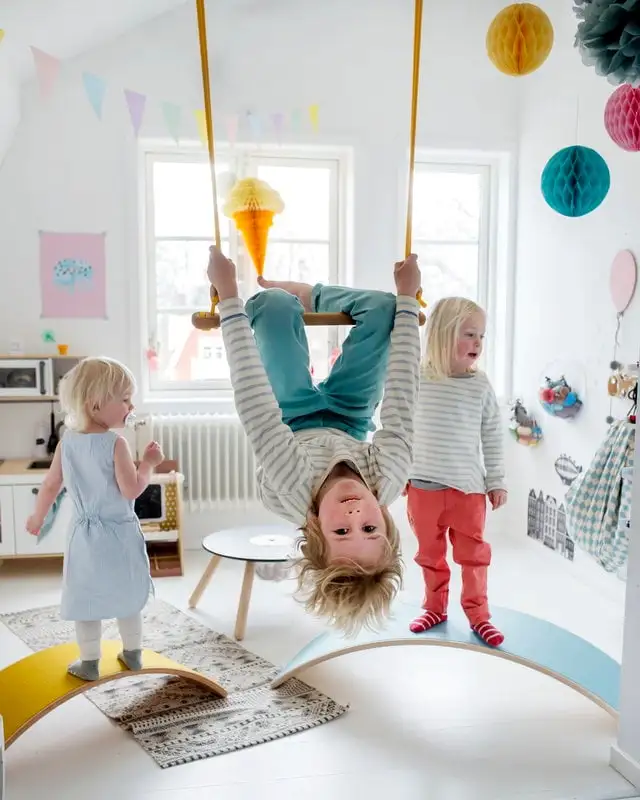 Lillagunga Bone Trapez, Eiche - Schwarzes Seil – Bild 3