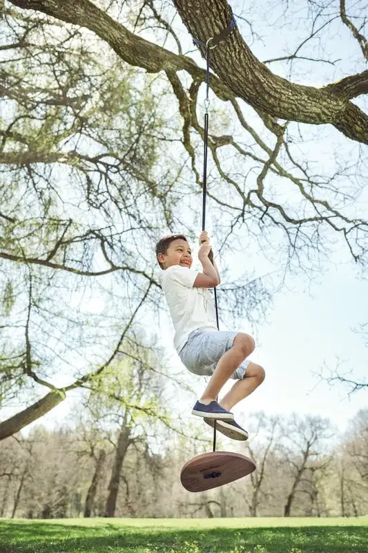 Lillagunga Disco Outdoor Schaukel, Nussbaum – Schwarz – Bild 6