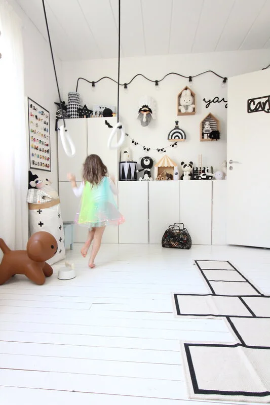 Schaukelringe Lillagunga, Weiß - Schwarz – Bild 4