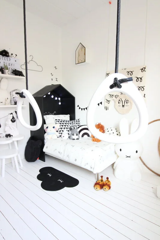 Schaukelringe Lillagunga, Weiß - Schwarz – Bild 5