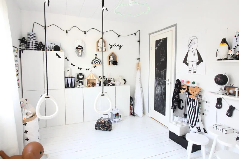 Schaukelringe Lillagunga, Weiß - Schwarz – Bild 6