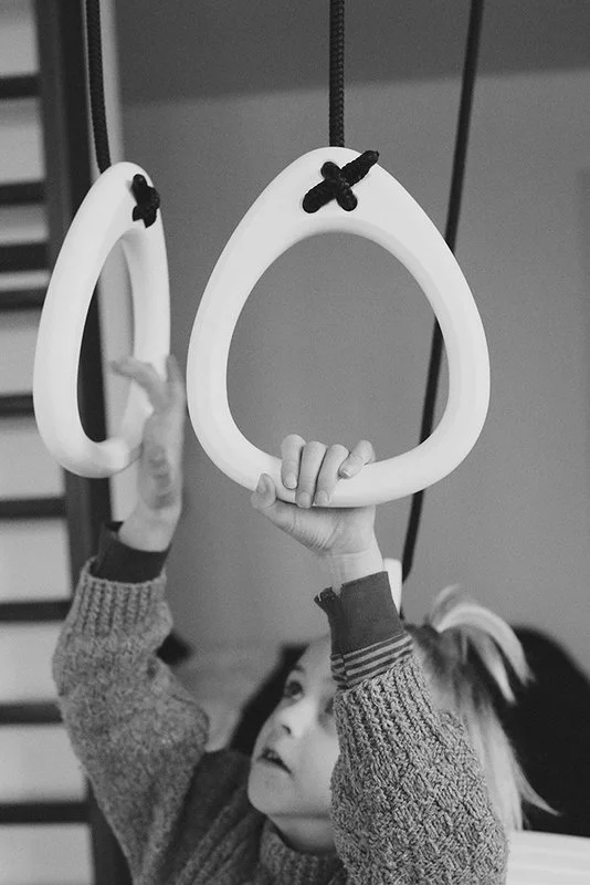 Schaukelringe Lillagunga, Weiß - Schwarz – Bild 3