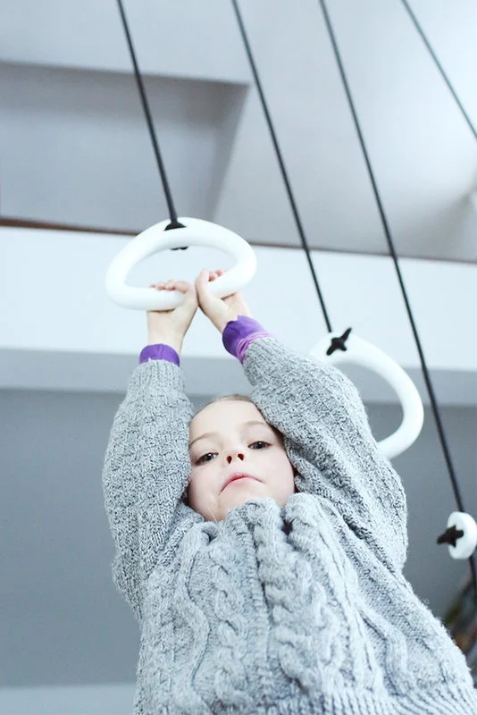 Schaukelringe Lillagunga, Weiß - Schwarz – Bild 2