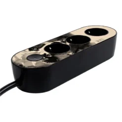 MyNolla Strip Steckerleiste, Mysterious Bear, Schwarz