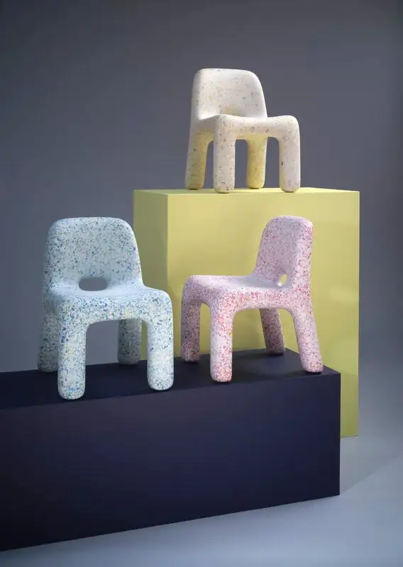 EcoBirdy Charlie Stuhl, Cremeweiß – Bild 5