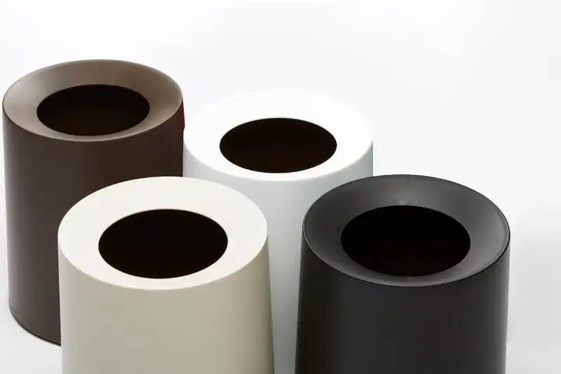 Ideaco Mülleimer Tubelor Homme, Weiß – Bild 4