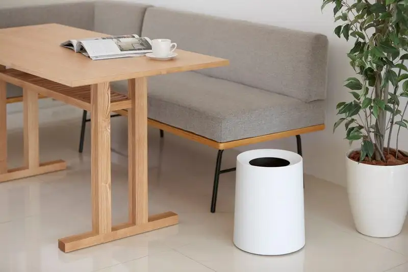 Ideaco Mülleimer Tubelor Homme, Weiß – Bild 6