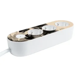 MyNolla Strip Steckerleiste, Mysterious Bear, Weiß